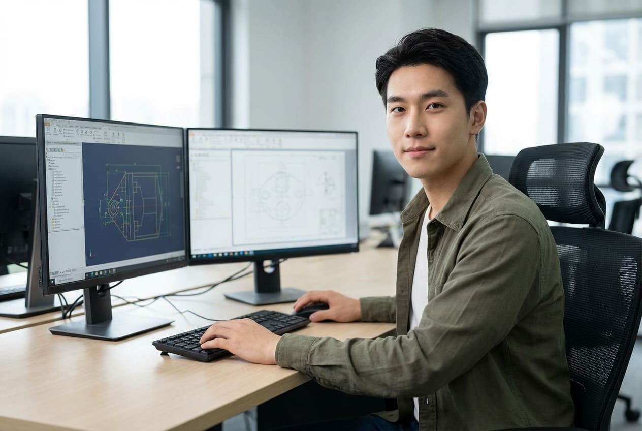 Портретное фото Сергея Цоя, аналитика CAD/CAM систем